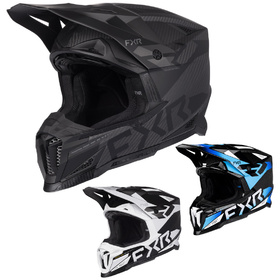 Casque cross FXR Helium Alpha Carbon 2027