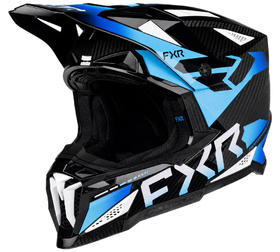 Casque cross FXR Helium Alpha Carbon Aurora 2027