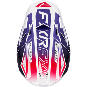 Casque cross FXR Helium Alpha Phantom 2027 Dessus