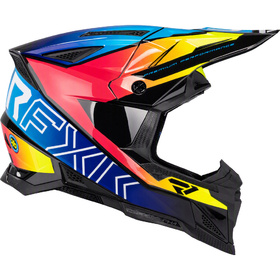 Casque cross FXR Helium Alpha Spectra 2027 Côté