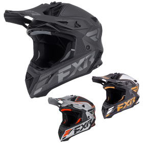 Casque cross FXR Helium Carbon 2026