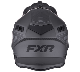 Casque cross FXR Helium Carbon Noir 2026 Derrière