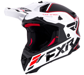 Casque cross FXR Helium Rouge 2026