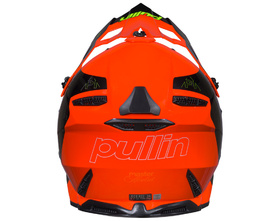 Casque cross Kenny Absolut Orange 2027 Derrière