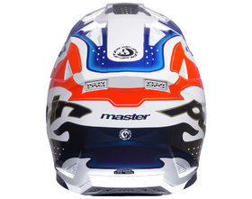 Casque cross Kenny Master Patriot 2027 Derrière