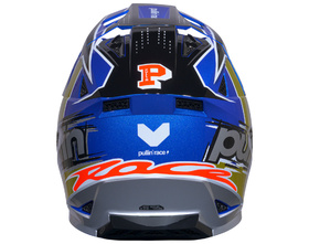 Casque cross Kenny Master Race Blue 2027 Derrière