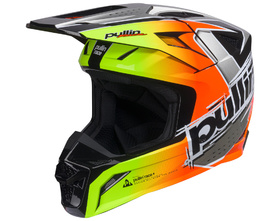 Casque cross Kenny Master Race Neon Orange 2027 Côté