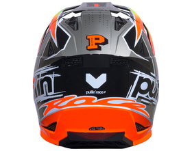 Casque cross Kenny Master Race Neon Orange 2027 Derrière