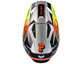 Casque cross Kenny Master Race Neon Orange 2027 Dessus