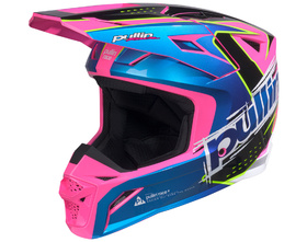 Casque cross Kenny Master Race Neon Pink 2027 Côté
