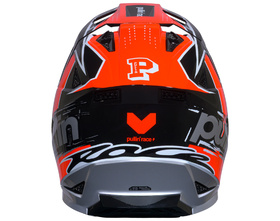 Casque cross Kenny Master Race Red 2027 Derrière