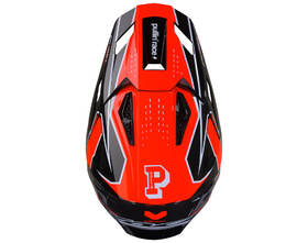 Casque cross Kenny Master Race Red 2027 Dessus