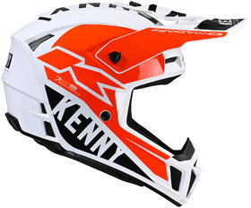 Casque cross Kenny Performance White Red 2024