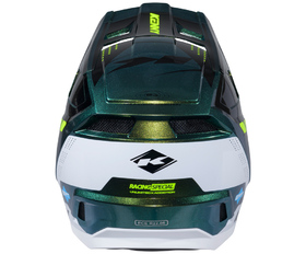 Casque cross Kenny Performance Green Diamond 2026 Derrière