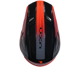 Casque cross Kenny Performance Orange 2025 Dessus