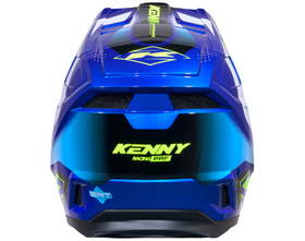 Casque cross Kenny Performance Racing Blue 2027 Derrière