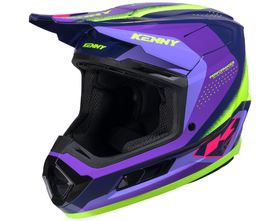Casque cross Kenny Performance Racing Purple 2027 Côté