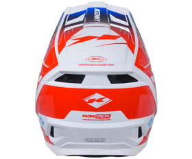Casque cross Kenny Performance Red Blue 2026 Derrière
