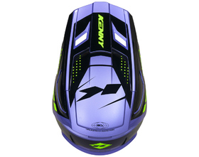 Casque cross Kenny Performance Sky 2027 Dessus