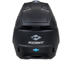 Casque cross Kenny Performance Solid Black Matt 2026 Derrière
