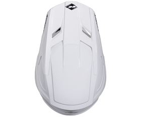 Casque cross Kenny Performance Solid White 2026 Dessus
