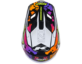 Casque cross Kenny Performance Stain 2027 Dessus