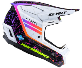 Casque cross Kenny Performance Wave Black White 2026