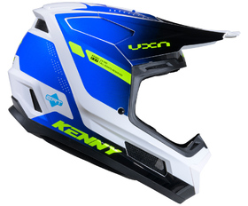 Casque cross Kenny Performance White Blue 2026