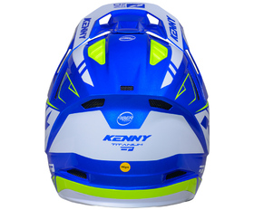 Casque cross Kenny Titanium Candy Blue 2026 Derrière