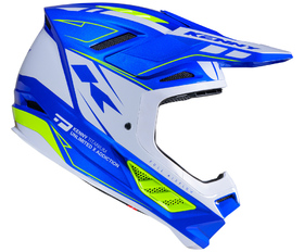 Casque cross Kenny Titanium Candy Blue 2026