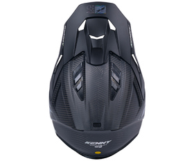 Casque cross Kenny Titanium Carbon Matt Holographic 2026 Dessus