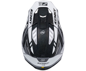 Casque cross Kenny Titanium Chameleon Black 2026 Dessus