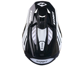 Casque cross Kenny Titanium Chameleon Black 2027 Dessus