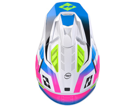 Casque cross Kenny Titanium Gradient 2027 Dessus