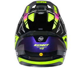 Casque cross Kenny Titanium Gradient Purple 2026 Derrière