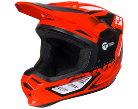 Casque cross Kenny Titanium Neon Red 2027 Côté