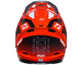 Casque cross Kenny Titanium Neon Red 2027 Derrière