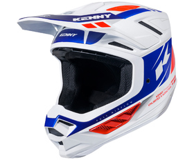 Casque cross Kenny Titanium Patriot 2026 Côté