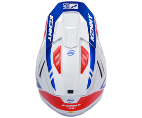 Casque cross Kenny Titanium Patriot 2026 Dessus