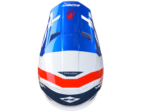 Casque cross Kenny Track Blast Patriot 2027 Dessus