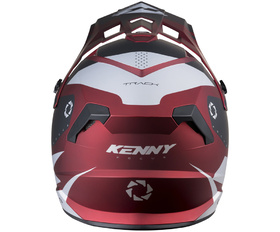 Casque cross Kenny Track Candy Red 2024 Derrière