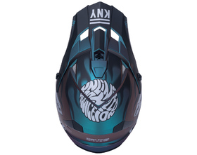 Casque cross Kenny Track Dirt 2026 Dessus