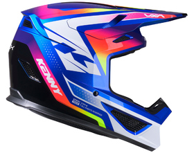 Casque cross Kenny Track Focus Candy Blue 2027