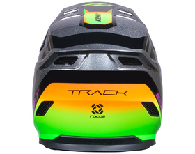 Casque cross Kenny Track Focus Neon 2027 Derrière
