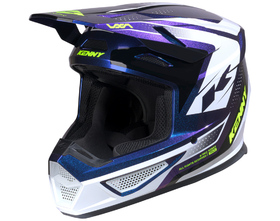Casque cross Kenny Track Focus Night Diamond 2027 Côté
