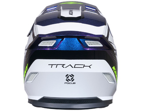 Casque cross Kenny Track Focus Night Diamond 2027 Derrière