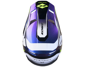 Casque cross Kenny Track Focus Night Diamond 2027 Dessus