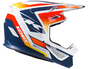 Casque cross Kenny Track Focus Orange Navy 2027