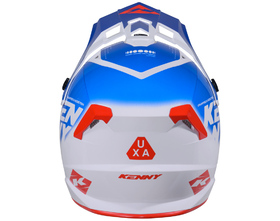 Casque cross Kenny Track Focus Patriot 2026 Derrière