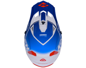 Casque cross Kenny Track Focus Patriot 2026 Dessus